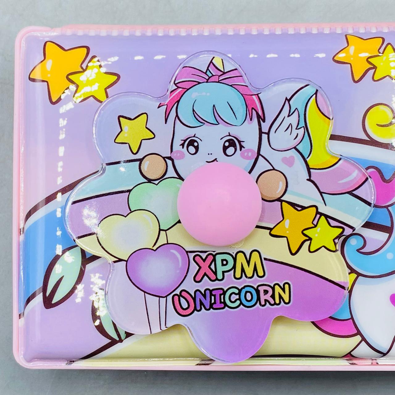 Unicorn Spiner Geometry Pencil Case