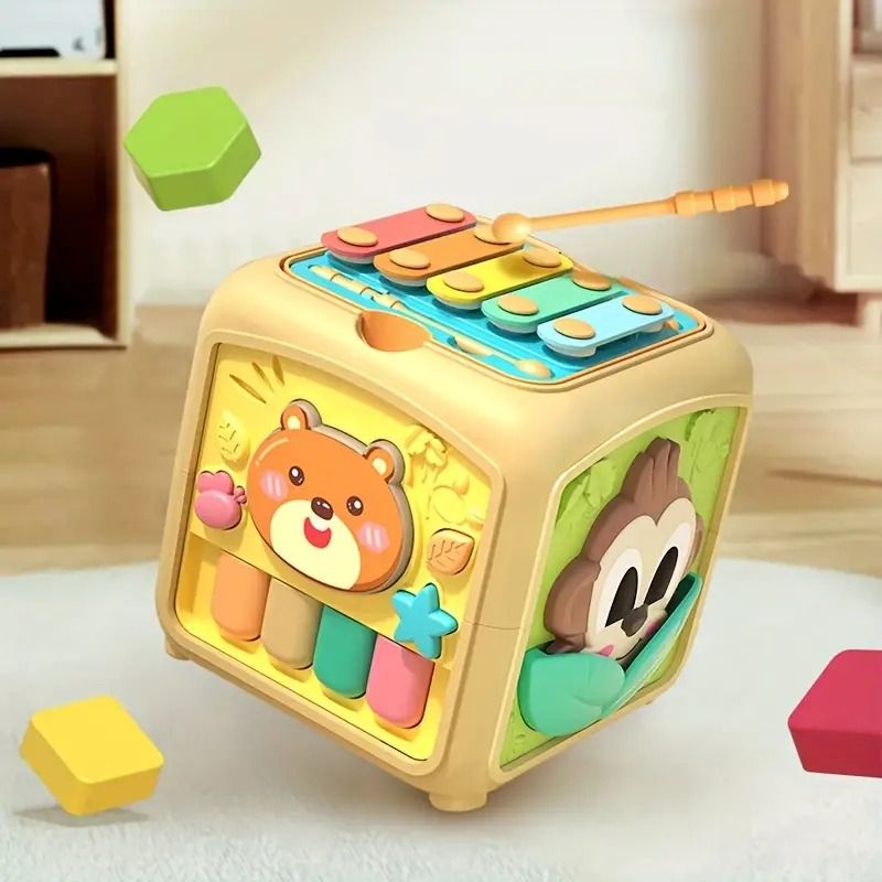 Early Learning 7 In 1 Activity Cube