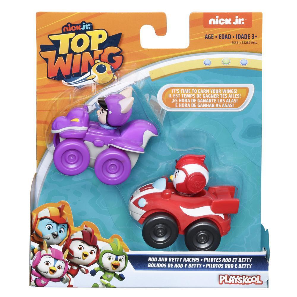 Top Wing Rod And Betty Racers With Attached Figures Toy