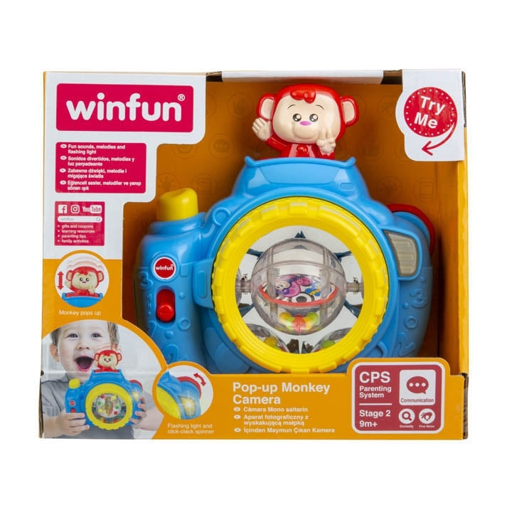 WinFun Pop up Monkey Camera