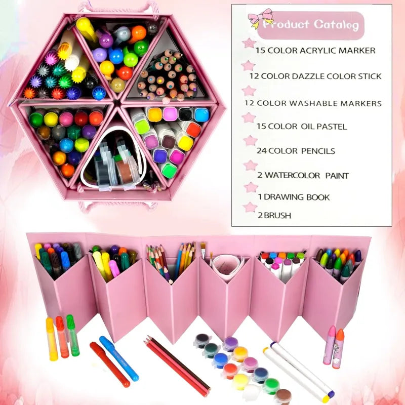 83 Pcs Coloring Kit Assortment