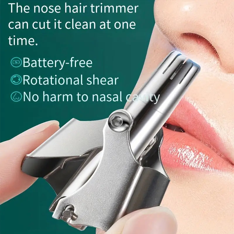 Washable Manual Nose Hair Trimmer