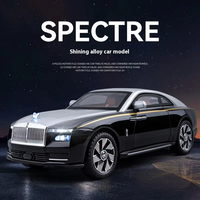 1:24 Diecast Rolls Royce Spectre Coupe Sport Car