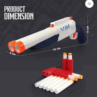 Thumbnail for Double Tube Soft Bullet Long Distance Shooting Gun