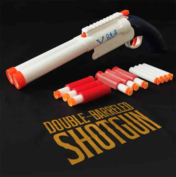 Double Tube Soft Bullet Long Distance Shooting Gun