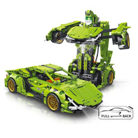 Thumbnail for Building Blocks Set Sports Car