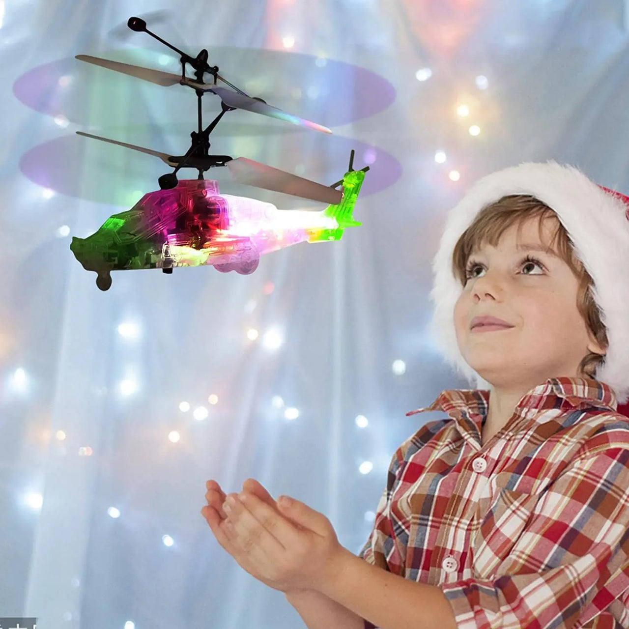 Hand Sensor  Light Up Helicopter