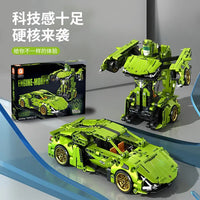 Thumbnail for Building Blocks Set Sports Car