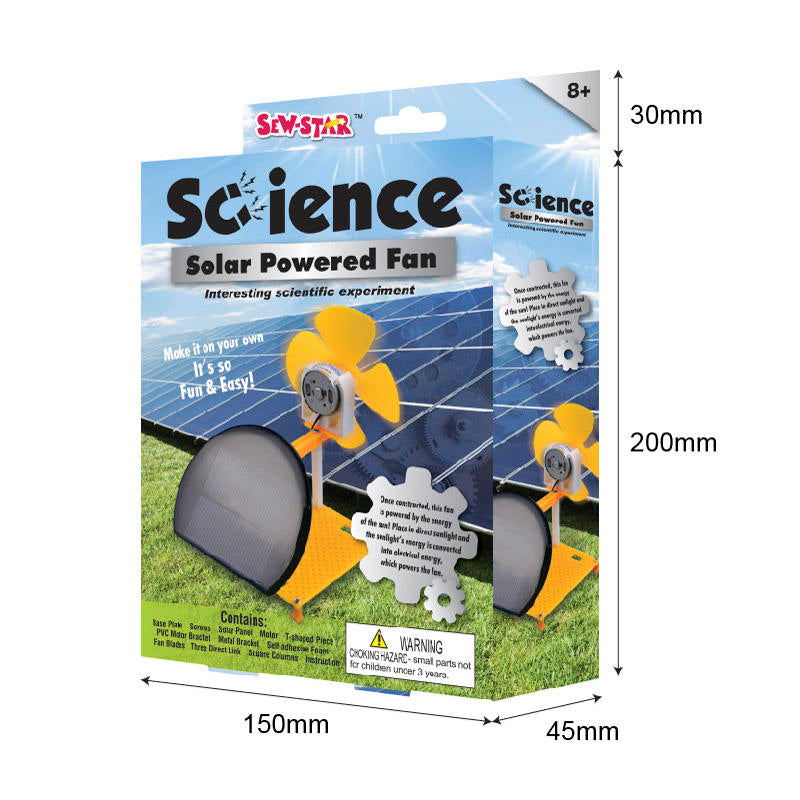 Science Solar Powered Fan