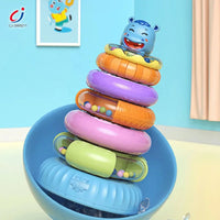 Thumbnail for Musical Rainbow Stacking Ring Tower