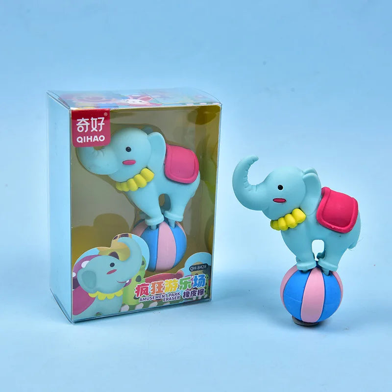 Fancy Elephant Shape  Eraser