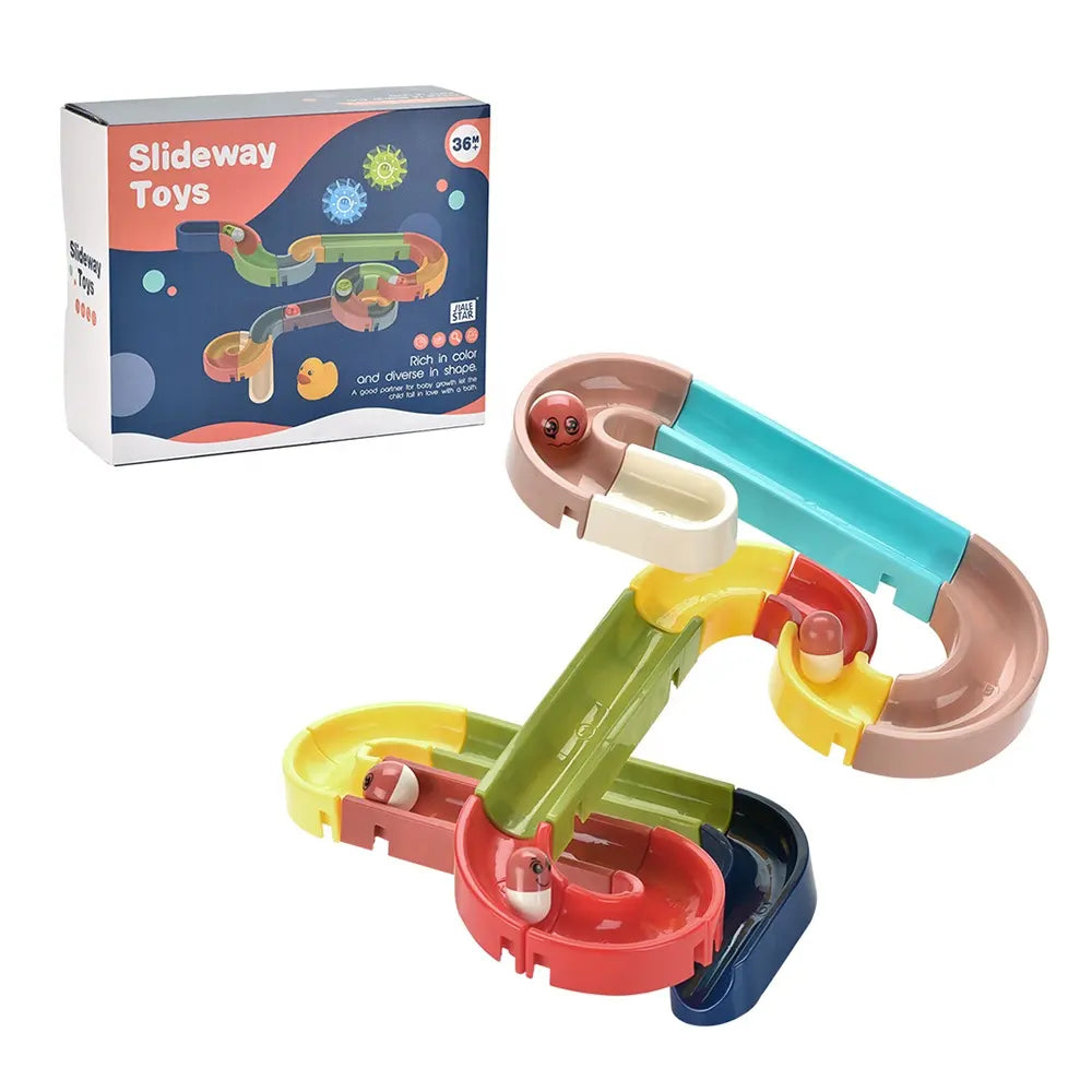 Plastic Pipes Building Duck Track Bath Set