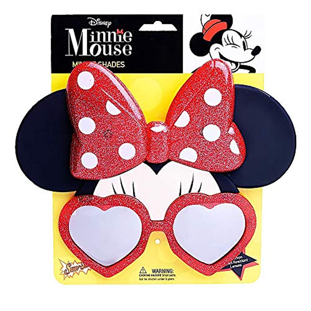 Minnie Mouse Heart Sunglasses