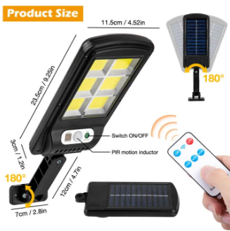 Indoor And Outdoor Waterproof Motion Sensor Solar Light