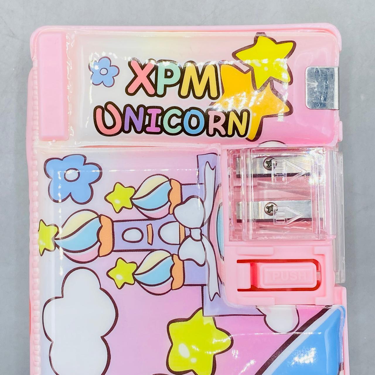 Unicorn Spiner Geometry Pencil Case