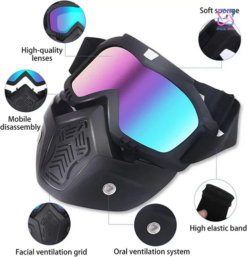 Sports Off-Road Windproof Bike Glasses