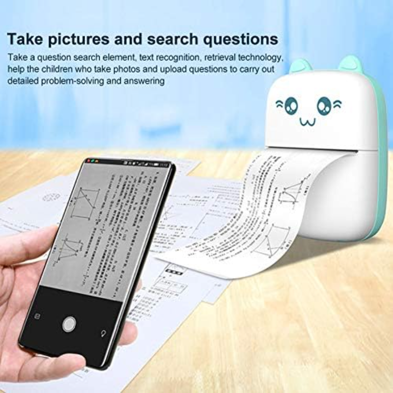 Wireless Bluetooth Mini Photo Thermal Printer