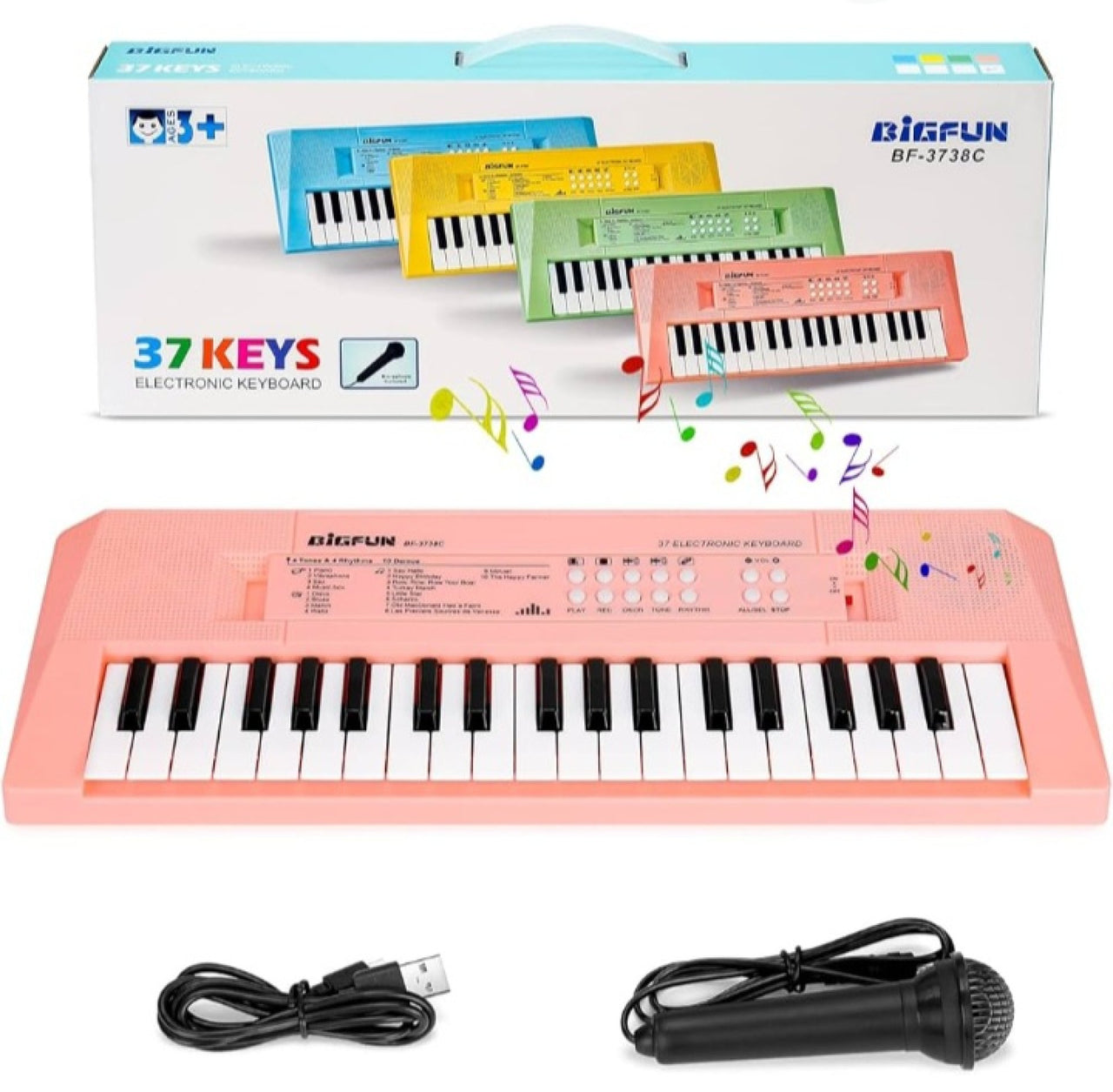 37 Key Electronic Keyboard Piano