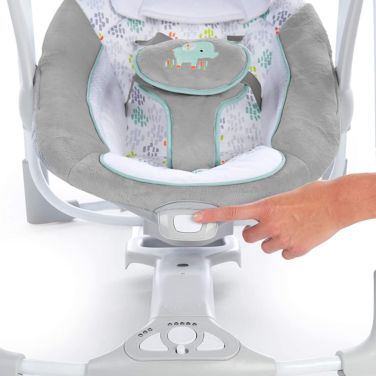 2-in-1 Portable Automatic Swing Infant Seat