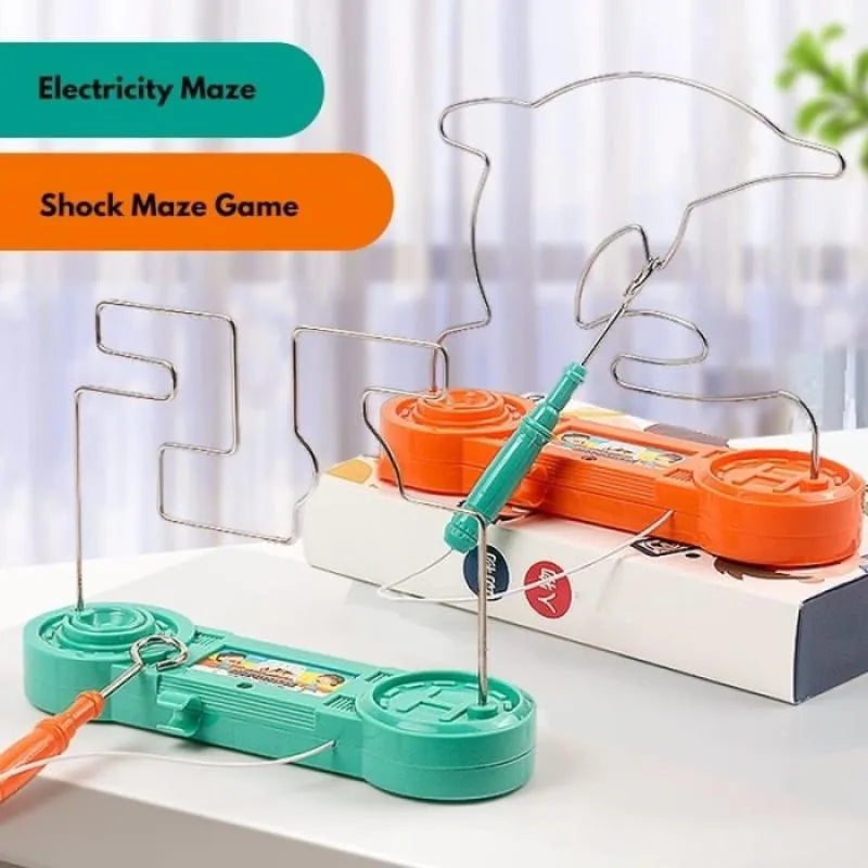 Dolphin Hand Steady Electric Shock Maze Game