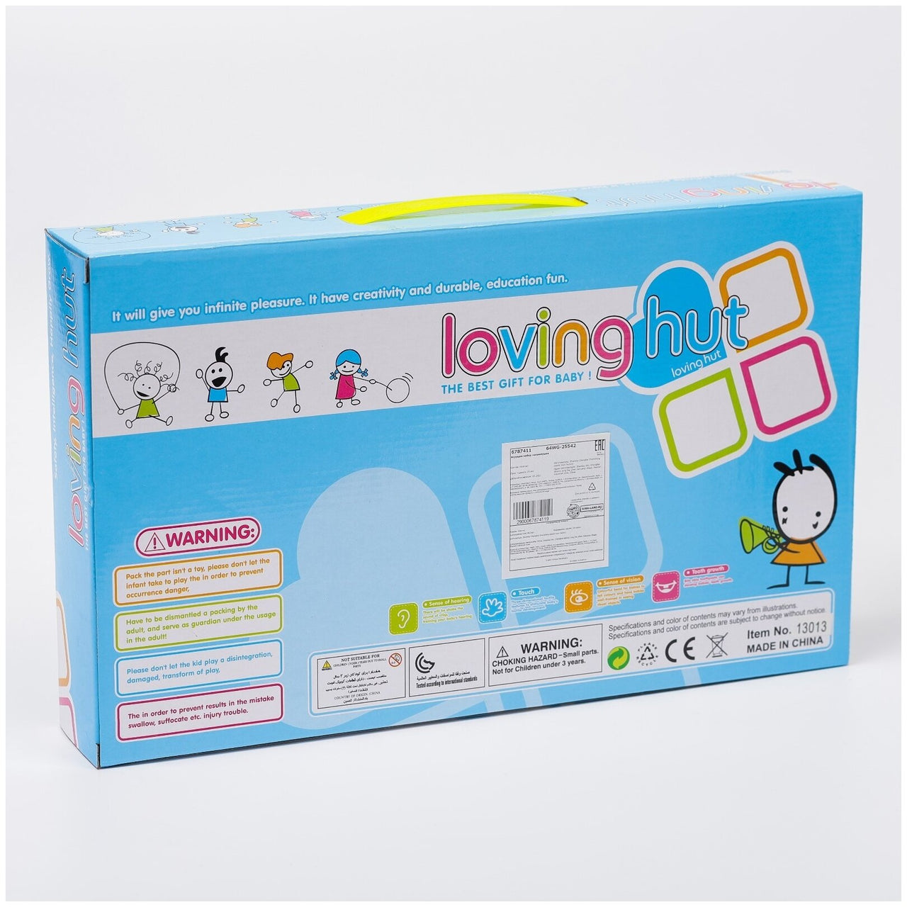 Buy Loving Hut Toys Baby Rattle Set 6 Pcs online in Pakistan