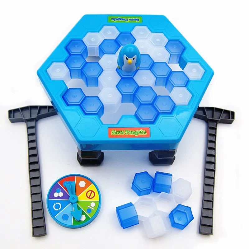 Penguin Ice Cube Breaking Game