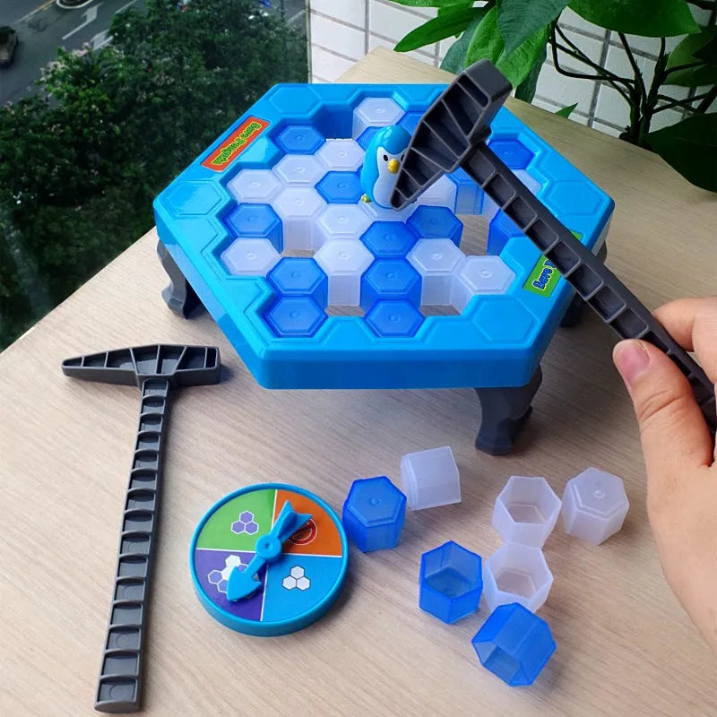 Penguin Ice Cube Breaking Game