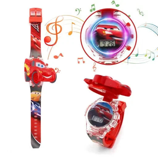 3D Action Figure Glowing Watch