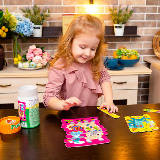 12 in 1 Different Animal Shaped Puzzle Stick