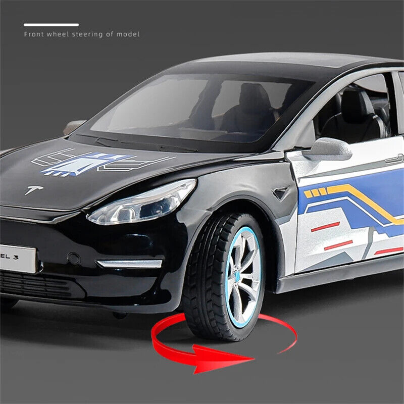 1:24 Diecast Alloy Tesla Model 3 Car