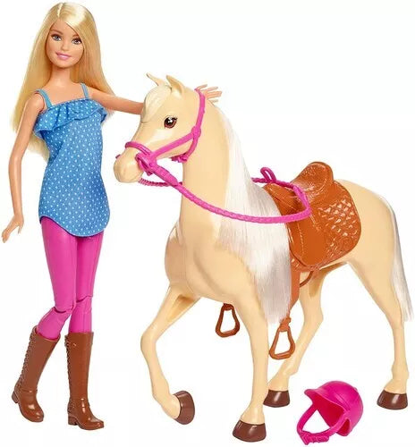 Barbie Doll And Horse Playset