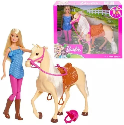 Barbie Doll And Horse Playset