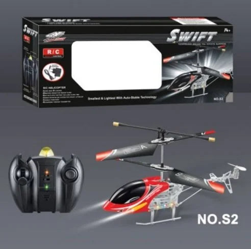 Swift Rc Helicopter With Two Extra Fan