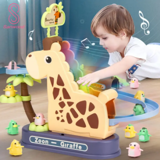 Giraffe Race Track Set