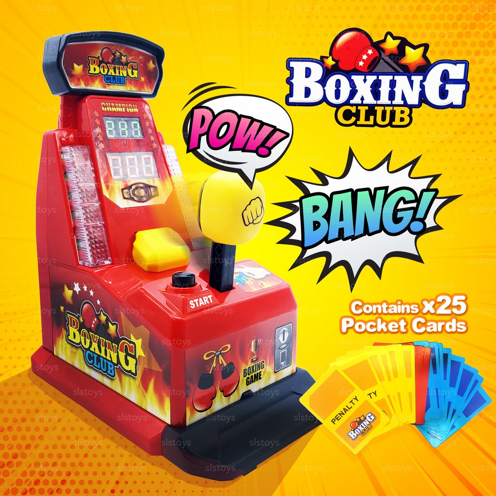 Boxing Club Flick Finger Punch Arcade Board Game