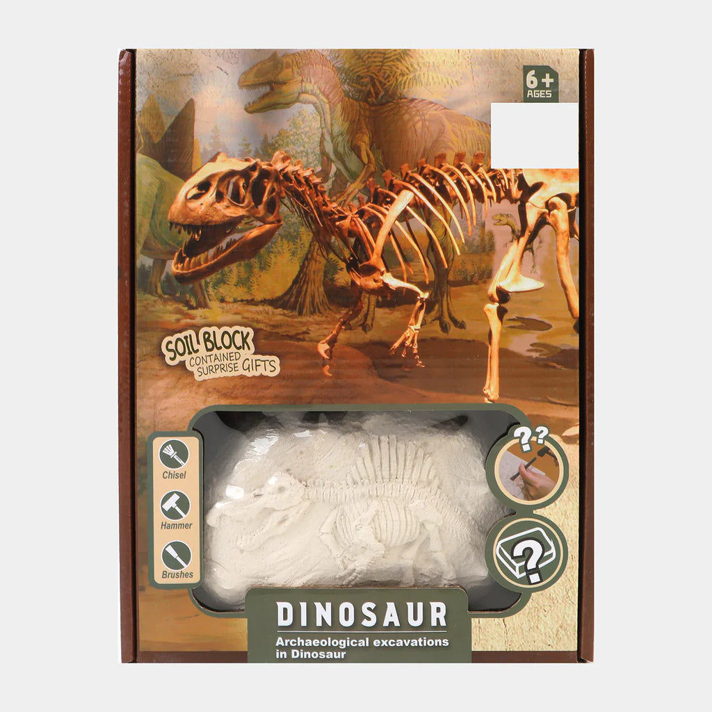 Dinosaur Skeleton Soil Excavation Model Kit (Large Size)