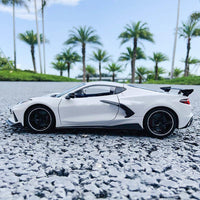 Thumbnail for Maisto Chevy Corvette C8 Stingray High-Wing Die-Cast Car