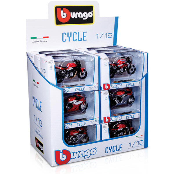 bburago 1 18 motorcycle set