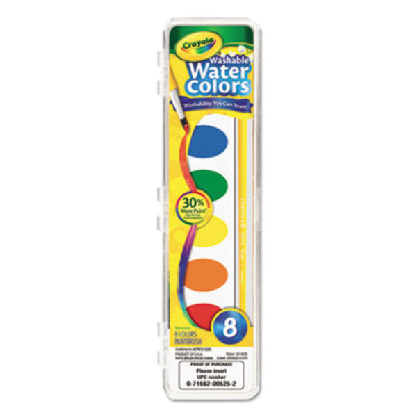 crayola washable 8 watercolors