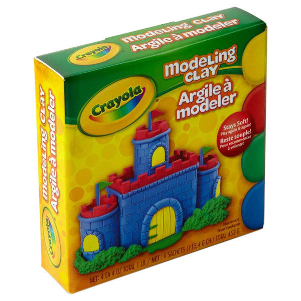 crayola color reusable modeling clay