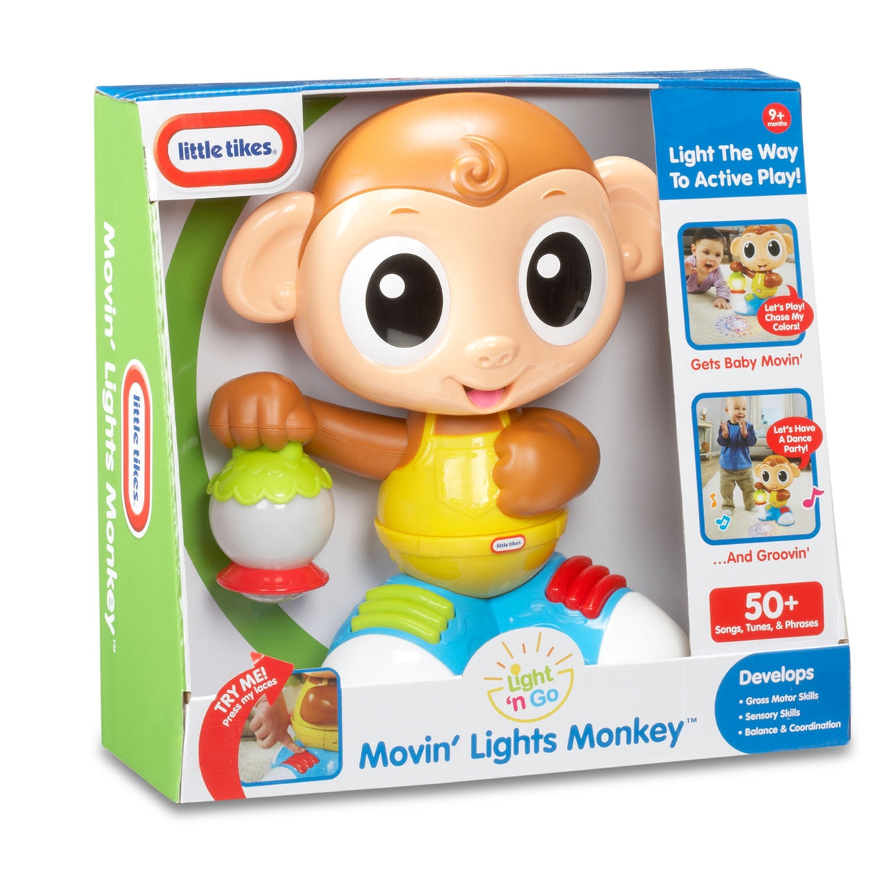 little tikes light n go movin lights monkey