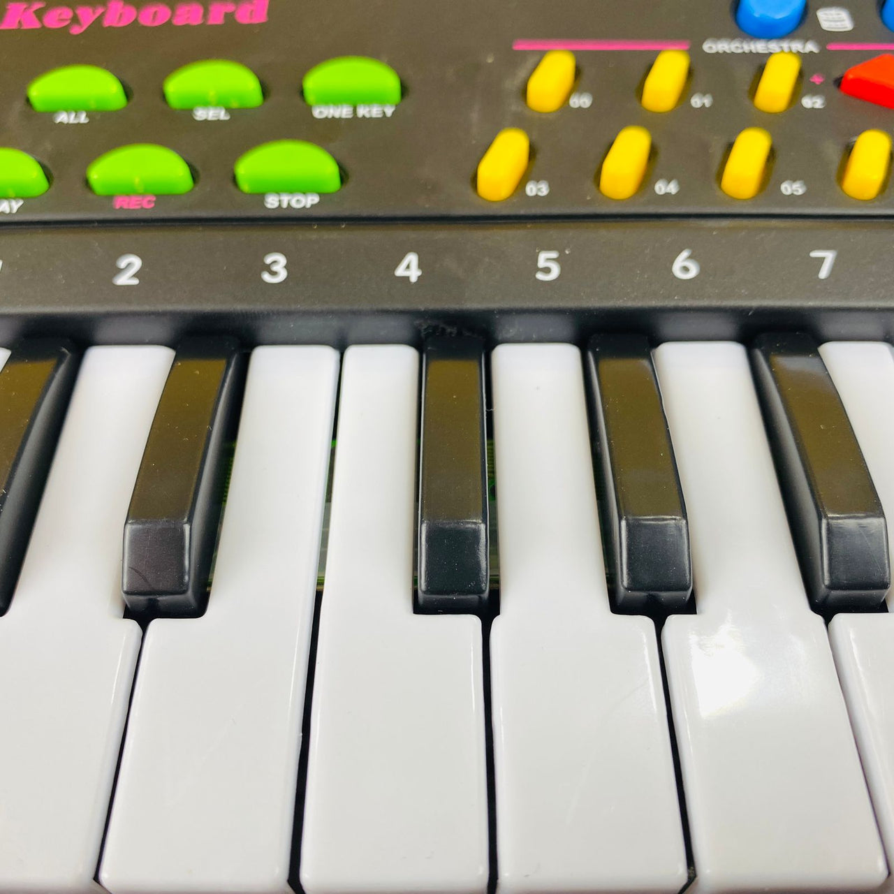 37 keys electronic keyboard piano with microphone