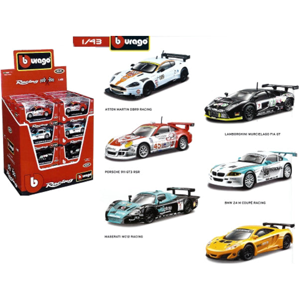 bburago race cars 1 43 scale