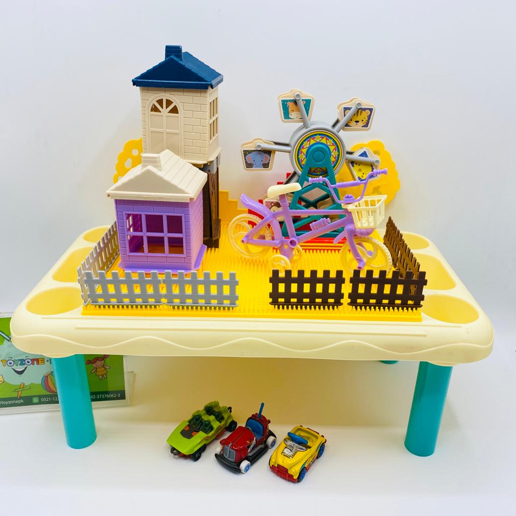 45 pieces building blocks table set