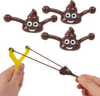 Thumbnail for Smiley Poop Slingshot - 2 Pcs