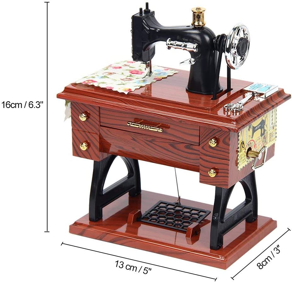 Vintage Style Sewing Machine Toy (Med)