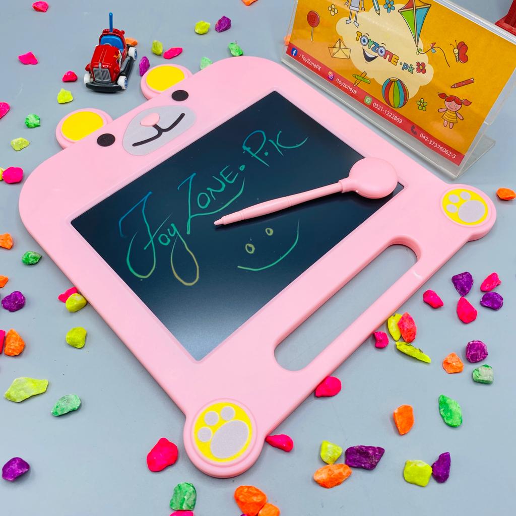 bear shaped e writing tablet