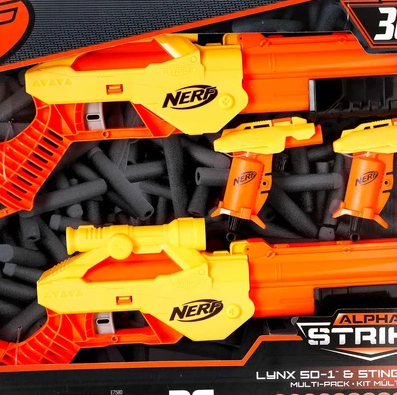 nerf alpha strike lynx sd 1 blaster gun