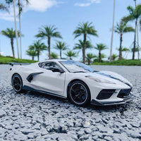 Thumbnail for Maisto Chevy Corvette C8 Stingray High-Wing Die-Cast Car