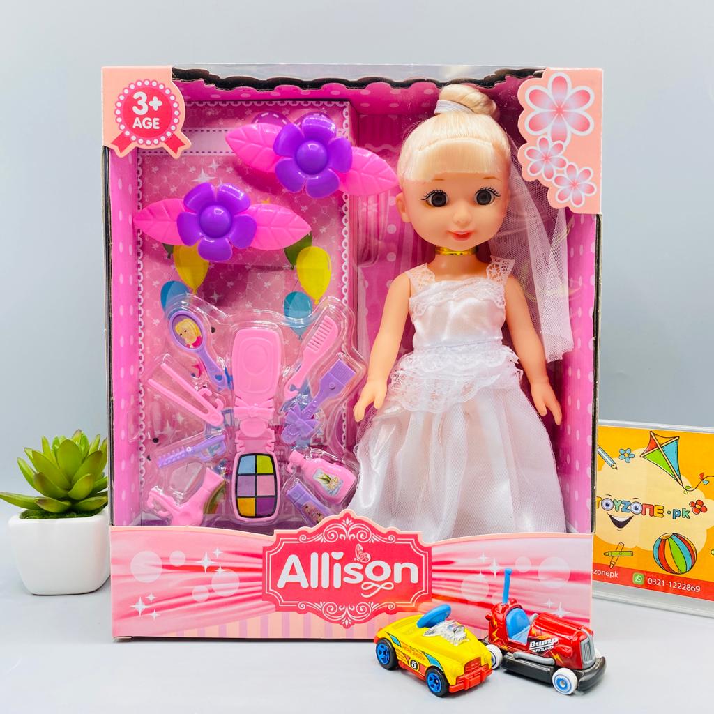 allison cute fashion doll with accessories